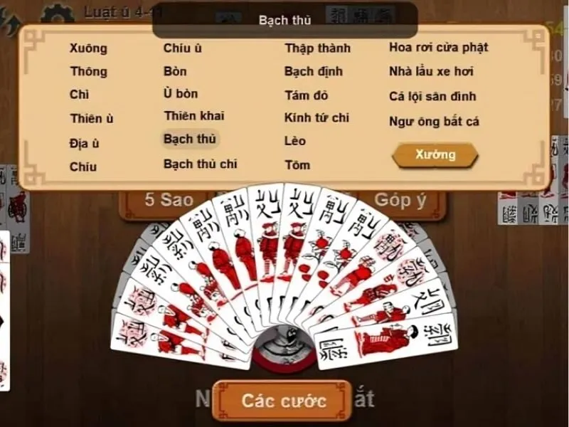 Giải mã ý nghĩa các quân bài Chắn đầy đủ và thú vị 