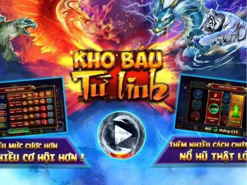 Kho Báu Tứ Linh mang đến cơ hội săn hũ khủng tại Hit Club